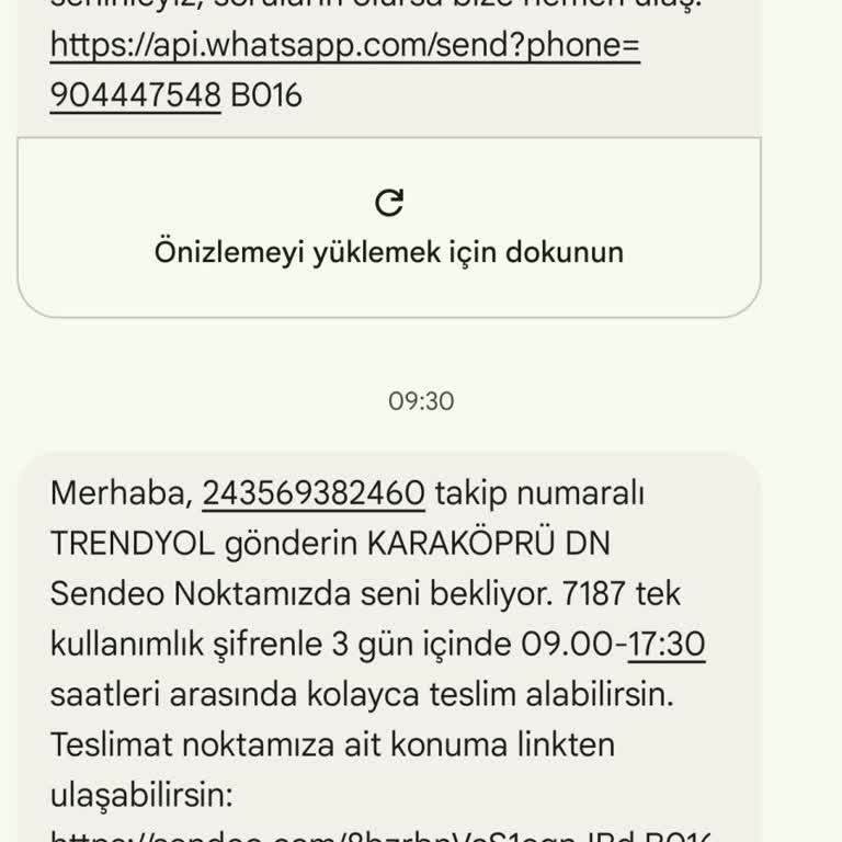 Sendeo Kargoyu Dağıtıma Çıkarmıyorlar