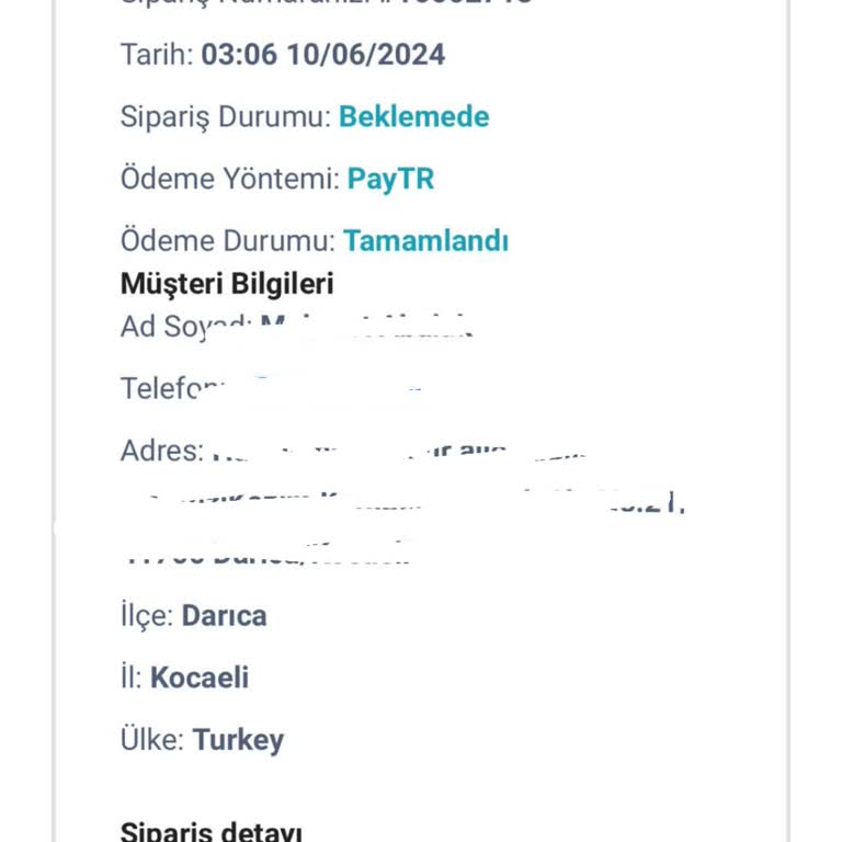 Kılıfteks Ürün Yollamıyor Ve Muhatap Yok