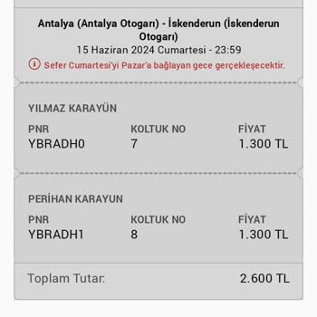 Metro Turizmin Para İadesi Yapmaması