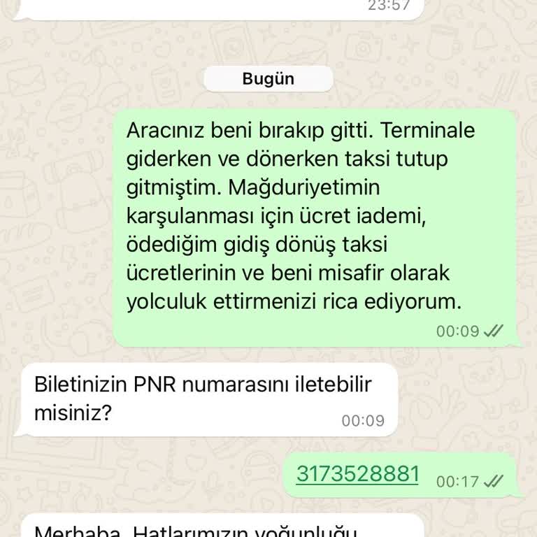 Kamil Koç Vaktinde Gelmedi Terminale Girmeden Yolcusunu Bırakıp Gitti.