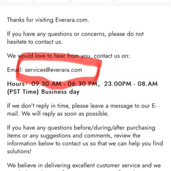 Everara.com Ürünleri Göndermiyor Şikayetçiyim.