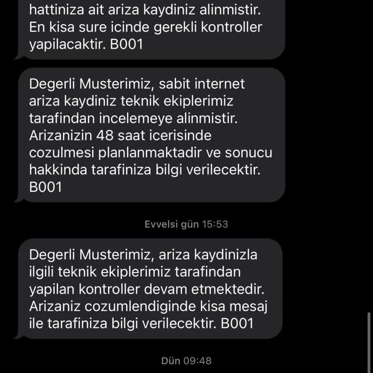 Türk Telekom Rezil İnternet Hizmeti Ve Teknik Servisi