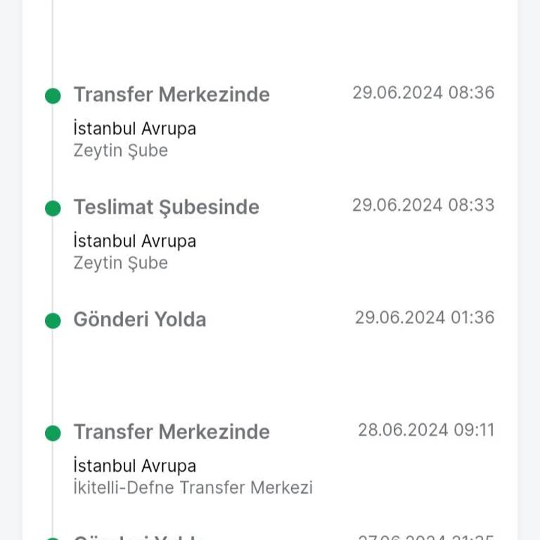 Trendyol Express Kargomu Şubeden Şubeye Gezdiriyor.