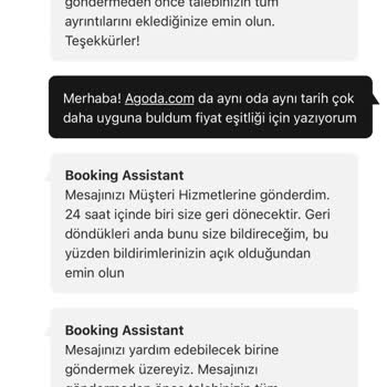 Booking Fiyat Eşitliği Kuralına Uymuyor Yalan Söylüyor.