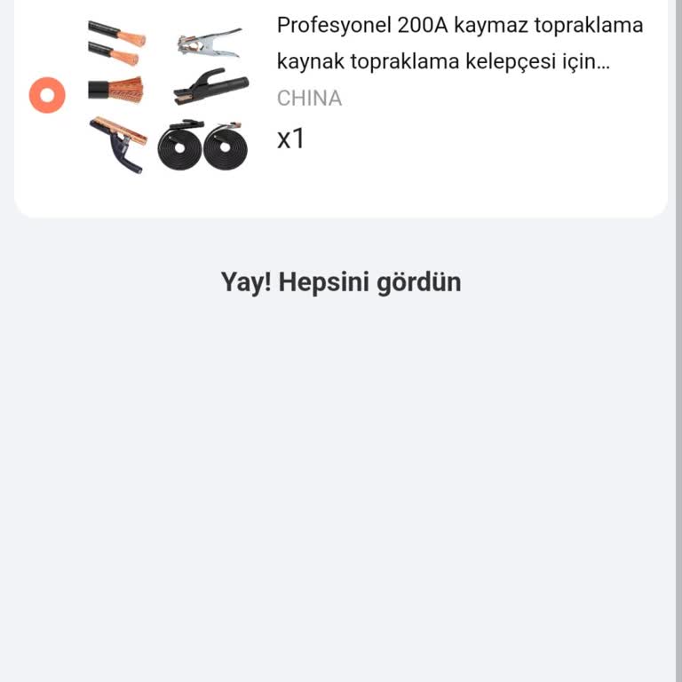 Aliexpress Kaynak Topraklama Kelepçesi