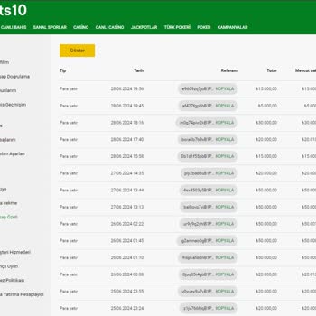 Bets10da 4günde 500bine Yakın Kaybettim Oyunlar Asla Ödeme Yapmadı