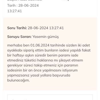 Tonny Black Çözülemeyen İade Problemi