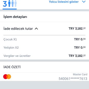 THY Tamamı İade Biletimin Ödemesini Yapmıyor