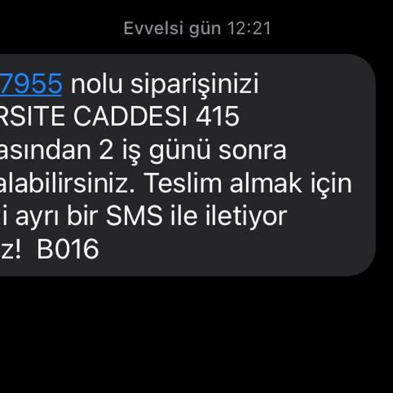 Watsons Mağazadan Teslim Al
