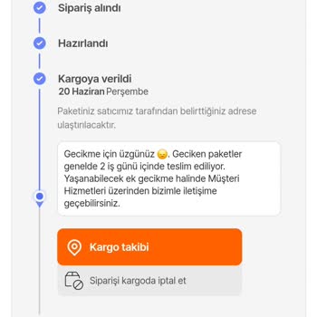 ebebek Teslim Edilmeyen Ürün