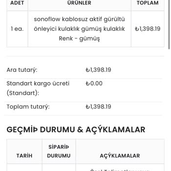 1MORE Türkiye Kulaklık Aldım Gelemedi