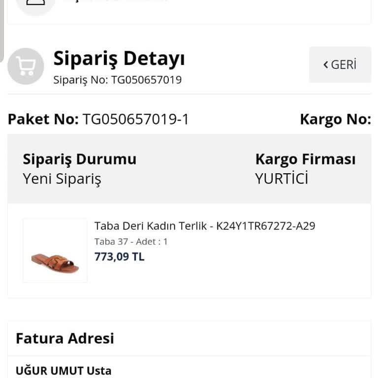 Tergan.com Dan Alışveriş Pişmanlıktır