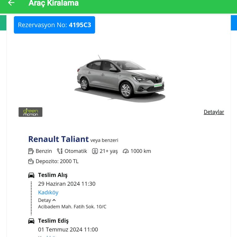 Enuygun.com Araç Kiralama Şikayeti