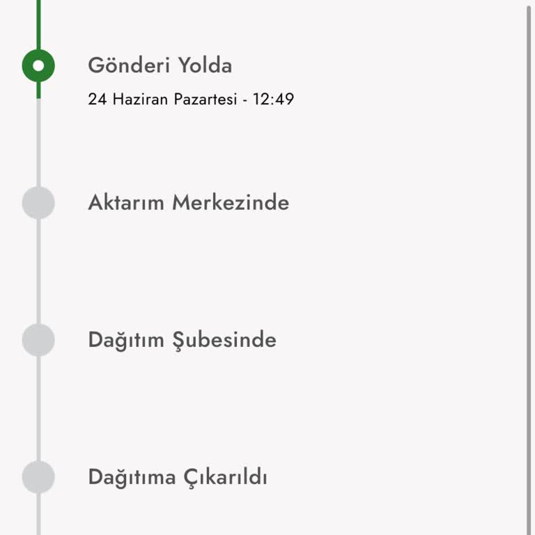 Aras Kargo Ürünümü Haber Vermeden Dağıtıma Çıkarmadan İade Oluşturmuş.