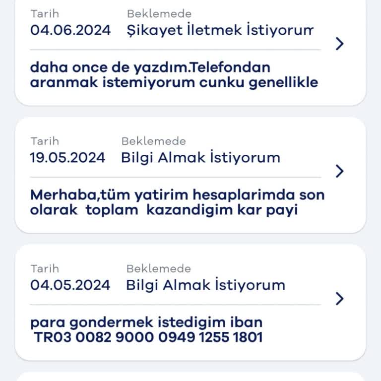 Hayat Finans Bilgilendirme Servisi Çalışmıyor