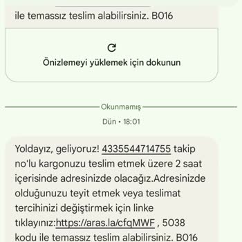 Aras Kargo Kargolarımı Getirmiyor Dağıtım Elemanı Kargaları Dağıtmıyor