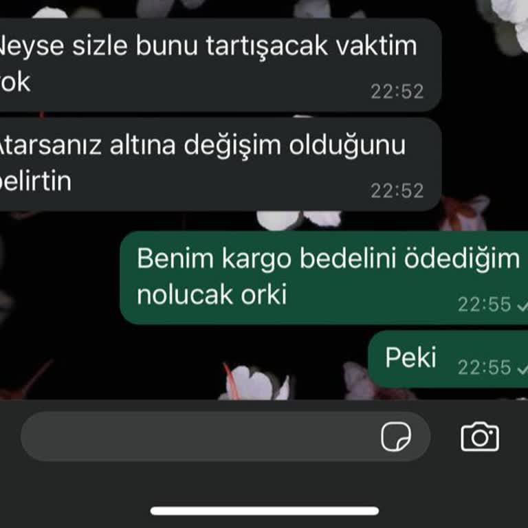 Yedilale Defolu Ürün Ve Saygısız.