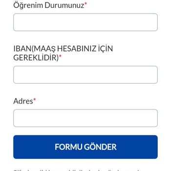 İşin Olsunda Form Üzerinden Adres Telefon Ve IBAN Bilgilerim İstendi