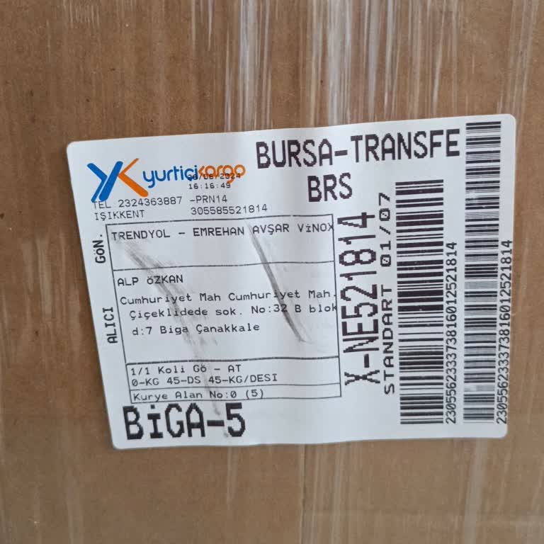 Yurtiçi Kargo'nun Teslimat Hizmetinde Yaşanan Aksaklık