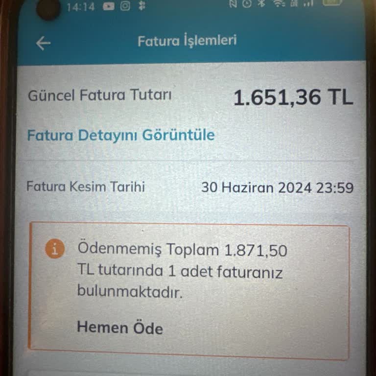 TeknosaCell Haksız Fatura Tutarı