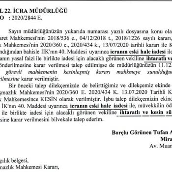 TMSF Den Şikayetçiyim