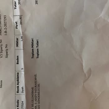 LCW Yanlış Ürün Gönderimi