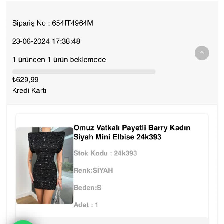 Moda Çelikler Para İadesi Yapılmıyor