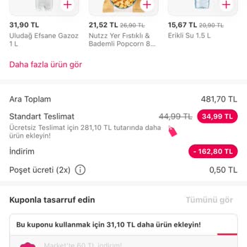 Yemek Sepeti'nin Müşteriye Söylediği Kupon Yalanı