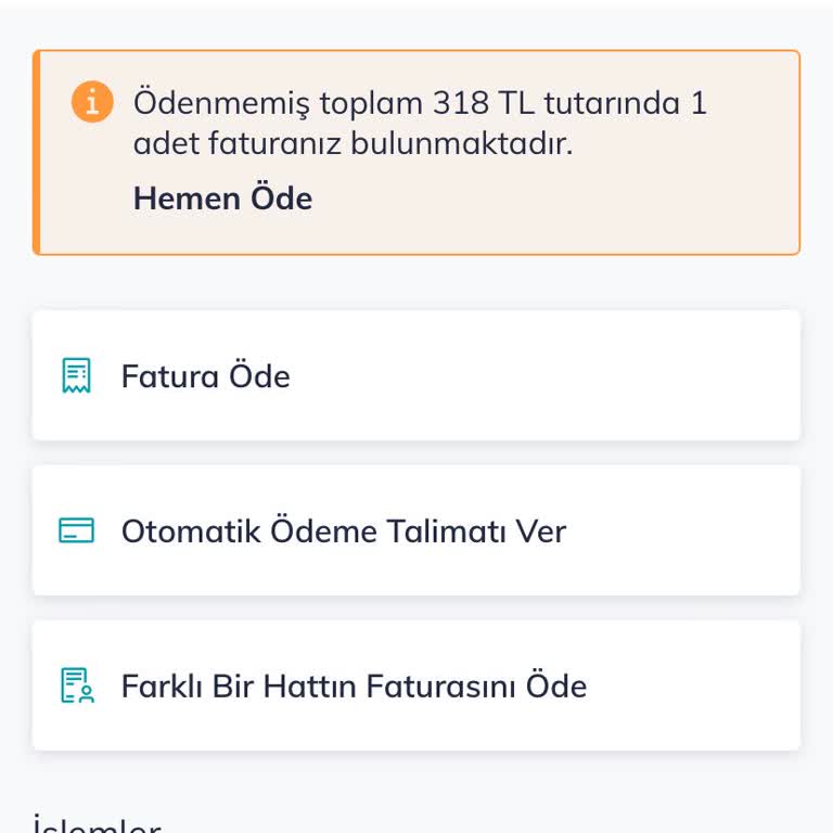 Türk Telekom Fatura Artışı Lira Artışı