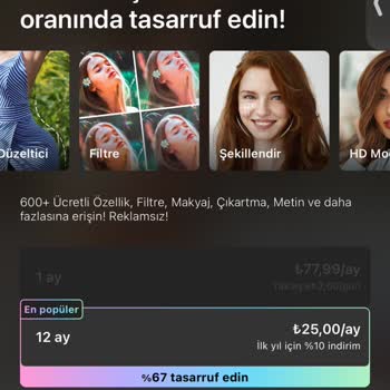Beautyplus Premium Üyelik Sorunu