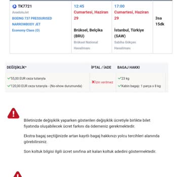 AJet (Anadolu Jet) Uçuş İptal Edildi