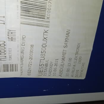 Samsung Televizyon Ekran Arızası 55. İnc 8500 Serisi