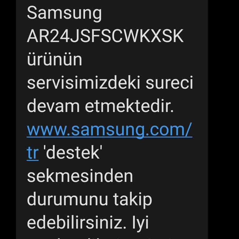 Samsung Yetersiz Servis Ve Müşteri Hizmetleri