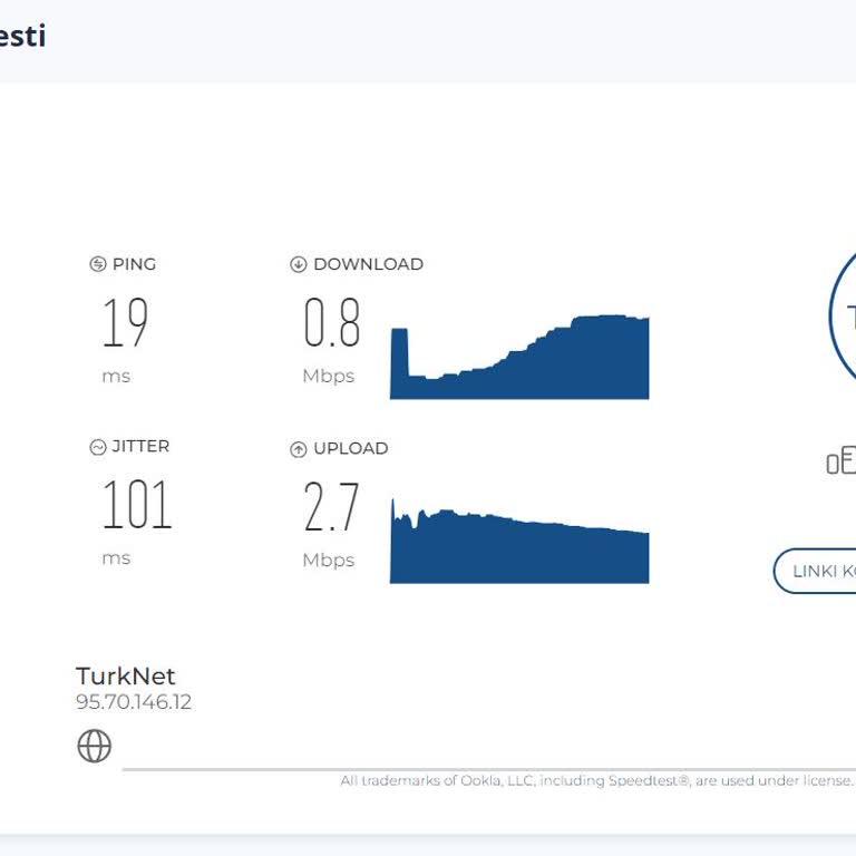 4 Yıldır Süregelen TurkNet Beceriksizliği. Bu Çağda 0.8 Mbps Download