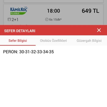 Obilet Uygulamasının Peronları Yanlış Söylemesi