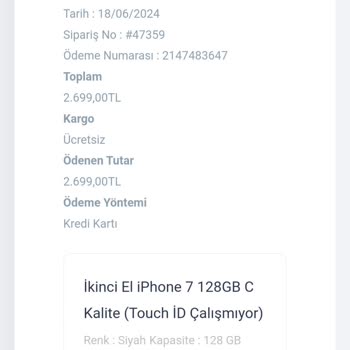 Hb Bilişim Almış Olduğum Telefon Daha Gelmedi Haftalar Geçti