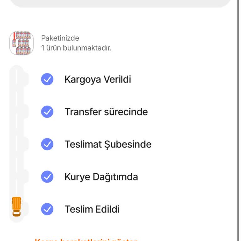Hepsijet'in El Koyduğu Kargom