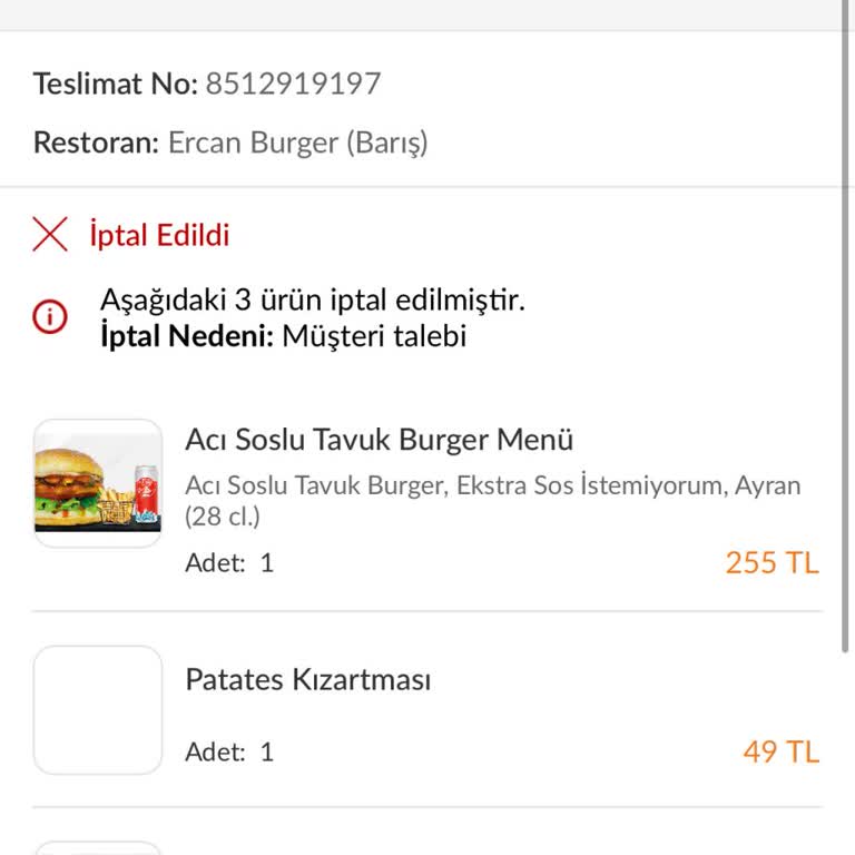 Sen Trendyol GO Müşteri Hizmetleri