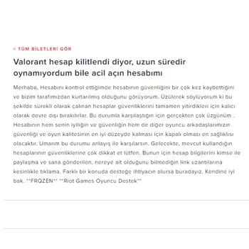 Riot Valorant Hesabıma El Koydu