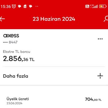 Akbank Kart Aidatı İadesi