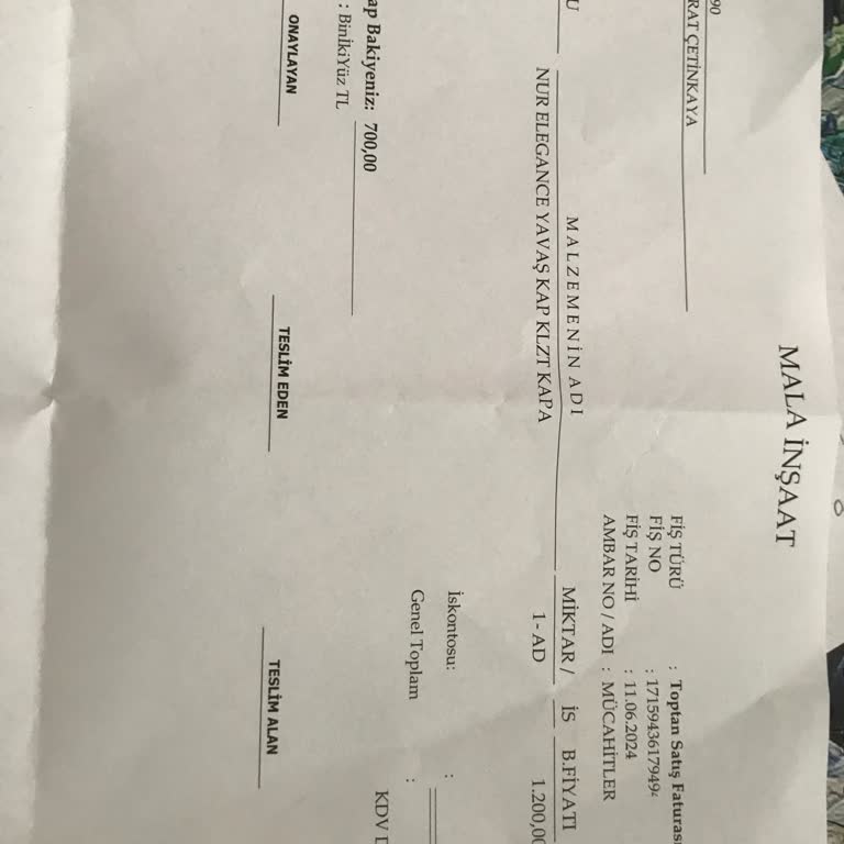 Mala Yapı Market Müşteriye Karşı Duyarsızlık