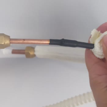 İklimsa Mitsubishi Heavy Klima Montajında Alüminyum Boru Kullanılmış