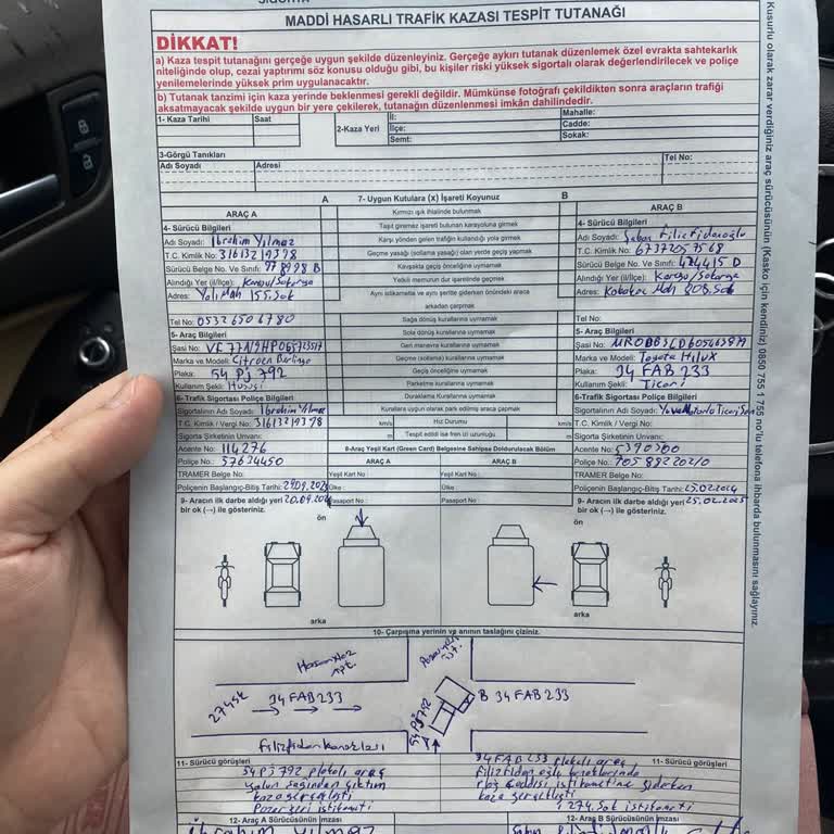 Citroen Türkiye Temsilciliğine Şikayetim Var