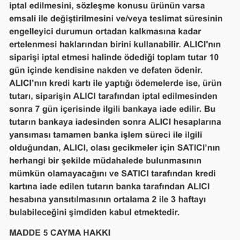 Lizbutik.com Liz Butik İade Sorunu