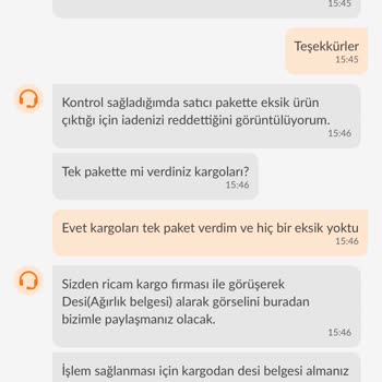 Trendyolmilla Desi Belgesi Sorunu