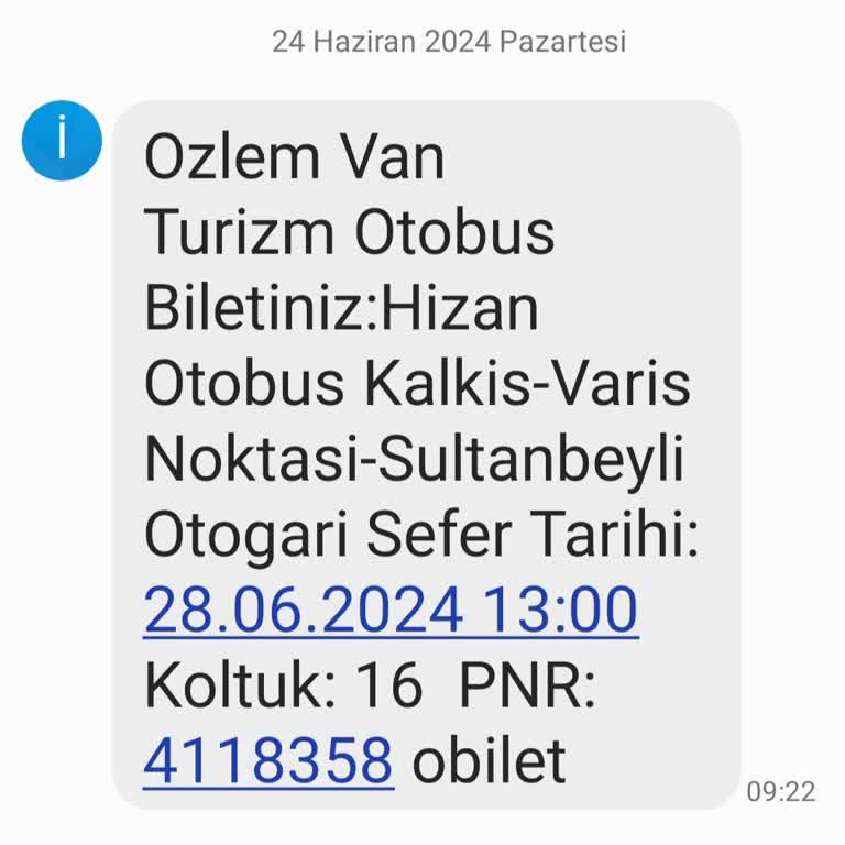 Özlem Van Turizm Yanıltıcı Bilgi Ve Ekstra Masraflarla Yolculuk Sorunu