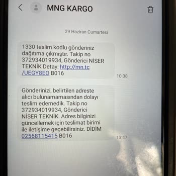 Didim MNG Kargo Ben Evede Beklerken Gelmiş Gitmiş Maşallah