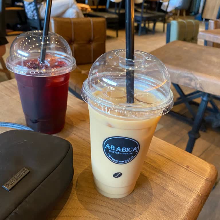 Arabica Coffee House Ice Latte Felaketi