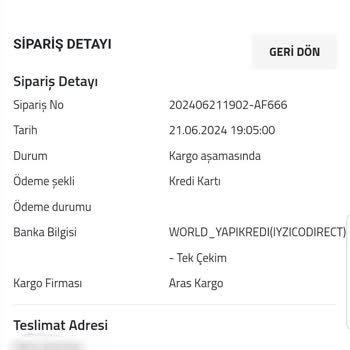 Eslem Kırtasiye E-ticaret Sitesinin Sipariş Oyalaması