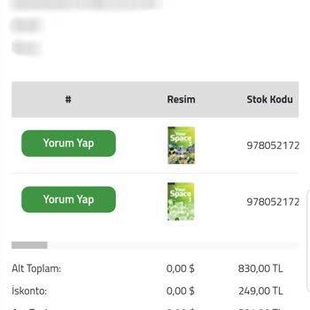 Eslem Kırtasiye E-ticaret Sitesinin Sipariş Oyalaması